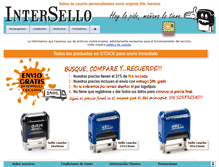 Tablet Screenshot of intersello.com